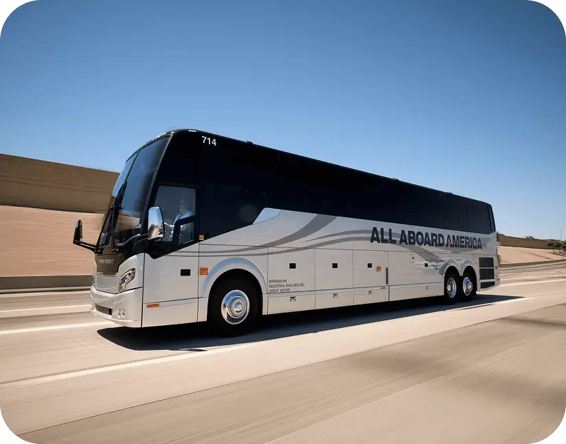 All Aboard America group transportation service